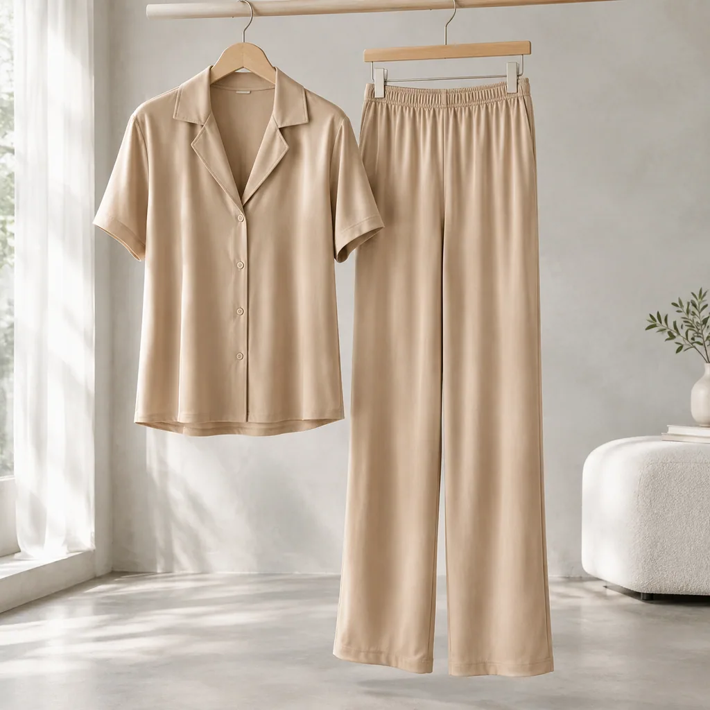 Bornholm Cotton-Modal Loungewear Set - Image 7