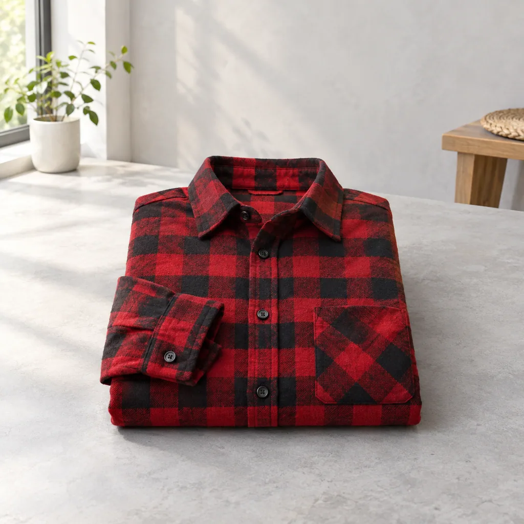 Kalmar Brushed Flannel Shirt - Image 5