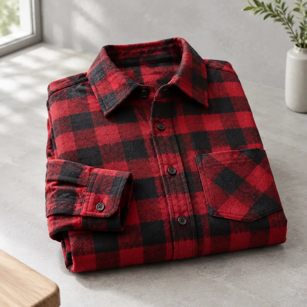 Kalmar Brushed Flannel Shirt - Image 7
