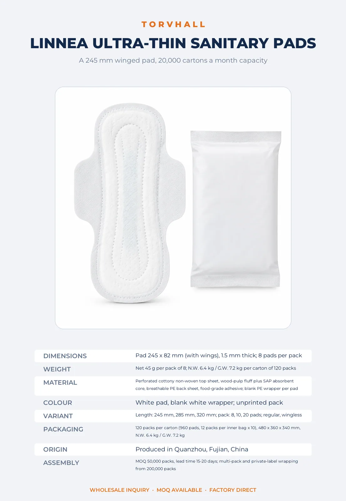Linnea Ultra-Thin Sanitary Pads - Image 9
