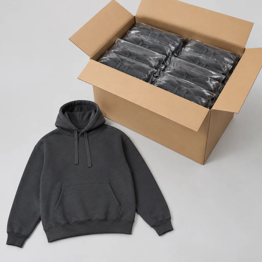 Malmø 380 GSM Fleece Hoodie - Image 8