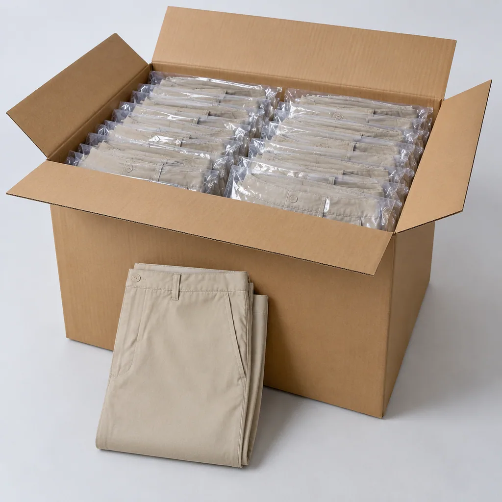Stavanger Peached Cotton Chino - Image 8