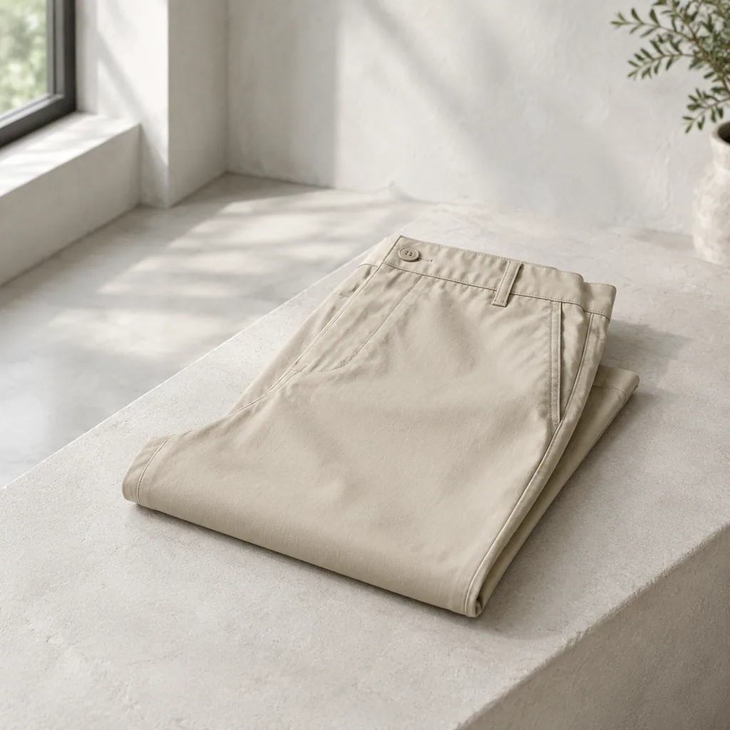 Stavanger Peached Cotton Chino - Image 5